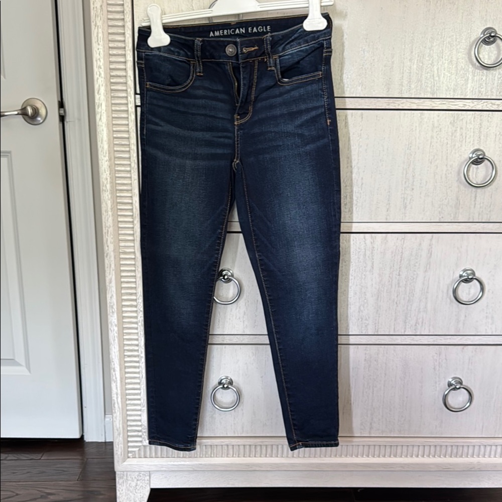 American Eagle Outfitters Blue Skinny Denim